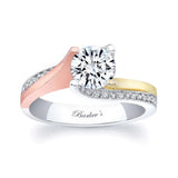 Round Cut Moissanite Ring