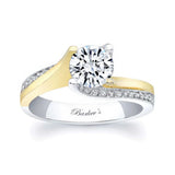 Round Cut Moissanite Ring