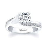 Round Cut Moissanite Ring