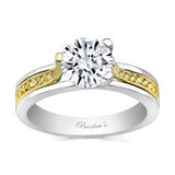 Fancy Yellow Diamond Moissanite Ring