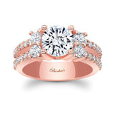 4 Stone Moissanite Ring