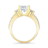 4 Stone Moissanite Ring