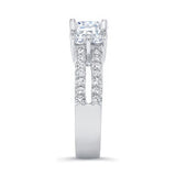 4 Stone Moissanite Ring