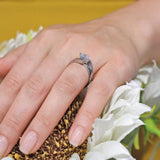 Split Shank Solitaire Ring