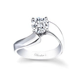 Moissanite Solitaire Engagement Ring