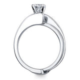 Prong Set Half Carat Bridal Set