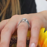 Half Prong Moissanite Bridal Set