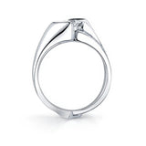 0.50 Carat Princess Cut Pave Bridal Set