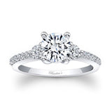 3 Stone Moissanite Ring