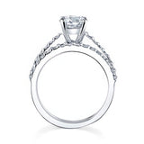 Moissanite Ring Set