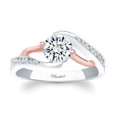 Bypass Moissanite Ring