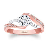 Bypass Moissanite Ring