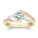 Bypass Moissanite Ring