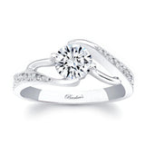 Bypass Moissanite Ring