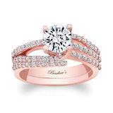 1 Carat Round Cut Diamond Bridal Set