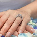 4 Carat Lab Grown Diamond Ring