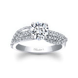 Swirl Moissanite Ring