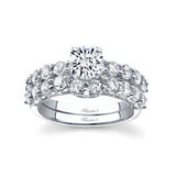 Moissanite Bridal Ring Set