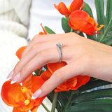 Curving Split Shank Ring