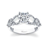 Infinity Moissanite Ring