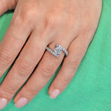 Split Band Engagement Ring