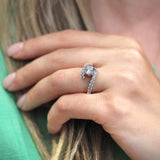 Split Band Engagement Ring