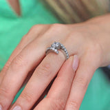 Split Band Engagement Ring