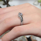 Curved Bypass Band Ring