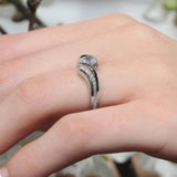 Curved Bypass Band Ring