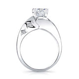 Split Shank Starnish Engagement Ring