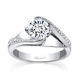 2 Prong Engagement Ring
