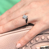 Princess Solitaire Ring