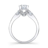 Princess Cut Three Stone Ring