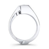 Unique Interlock Solitaire Bridal Set