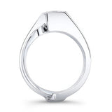 Unique Interlock Solitaire Bridal Set