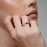 Princess Cut Square Diamond Ring