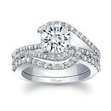 1 Carat Moissanite Wedding Set