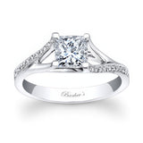 Princess Cut V Shaped Ring