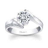 Channel Moissanite Ring