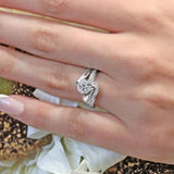 Channel Diamond Bridal Set
