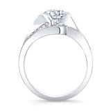 Channel Diamond Bridal Set