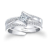 Half Carat Princess Interlock Bridal Set
