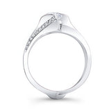 Channel Set Moissanite Interlocking Bridal Set