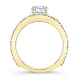 Vintage Floral Engagement Ring