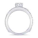 Vintage Floral Engagement Ring