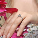 Diamond Halo Ring