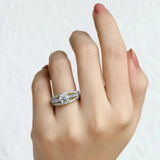 Art Deco Lab Diamond Ring