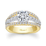 Art Deco Moissanite Ring
