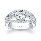 Art Deco Moissanite Ring