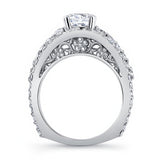 Art Deco Moissanite Ring
